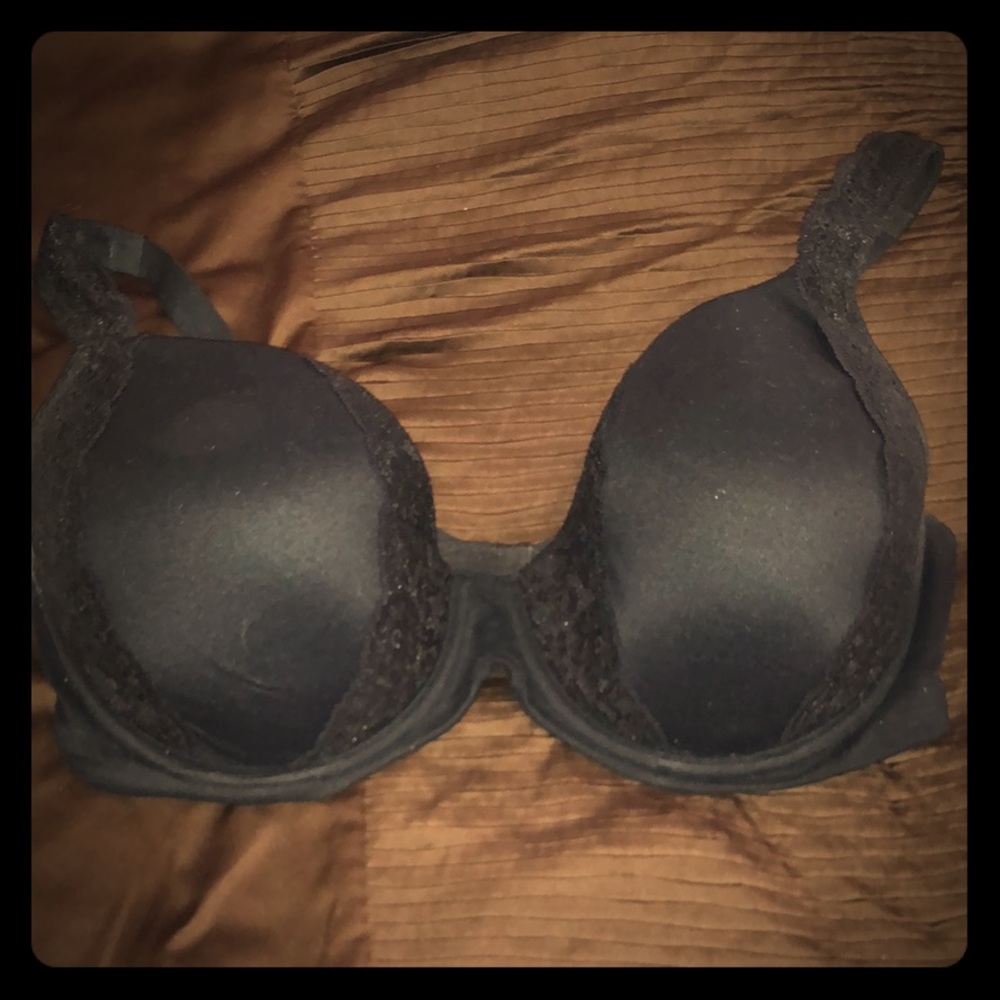 Black Soma Embraceable Full Coverage Lace Bra